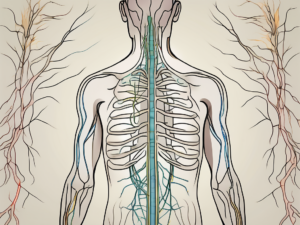 The human nervous system focusing on the accessory nerve