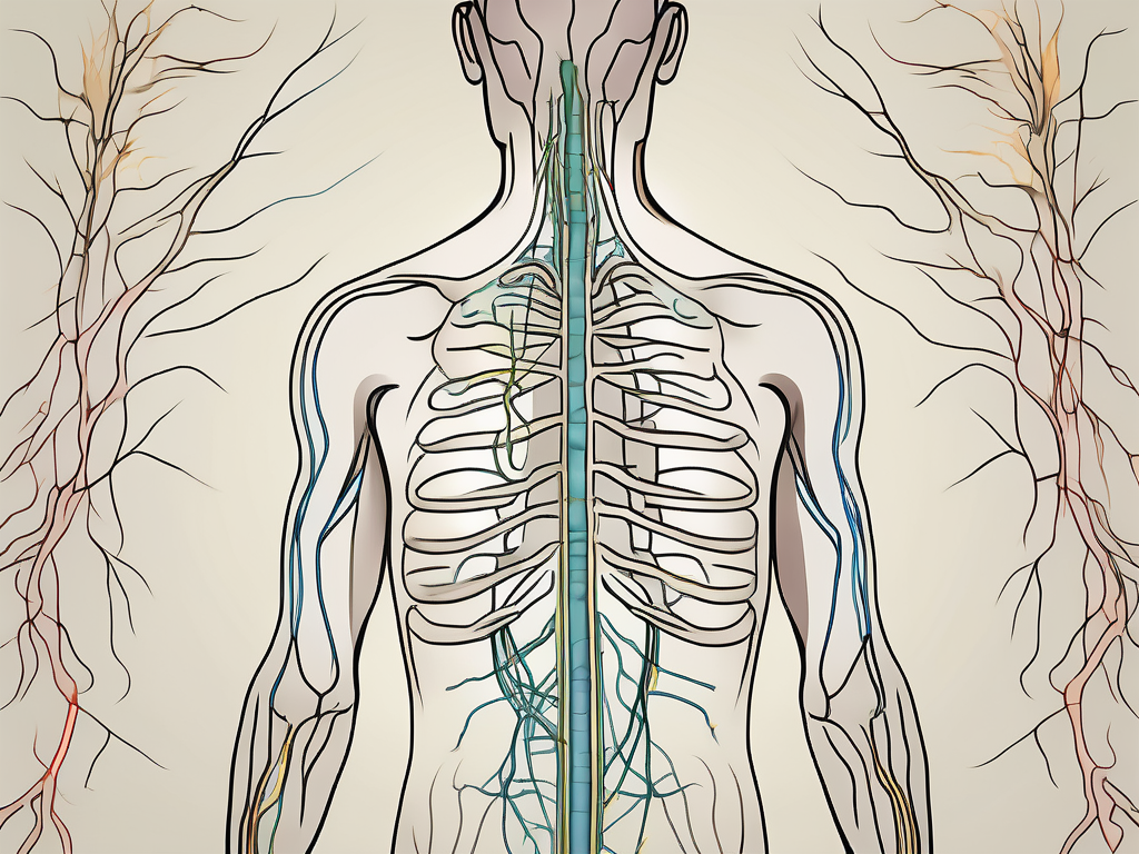 The human nervous system focusing on the accessory nerve