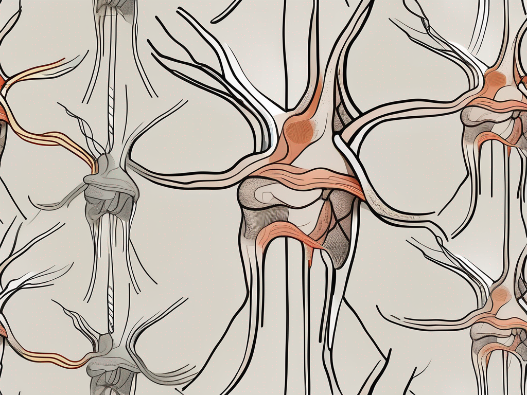 The human nervous system highlighting the accessory nerve