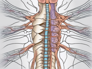 The human nervous system focusing on the spinal accessory nerve