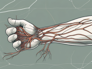 A human nervous system focusing on the accessory nerve