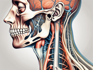 The human nervous system focusing on the spinal accessory nerve